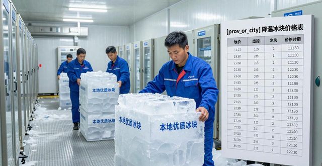 烟台降温冰块多少钱一吨？本地制冰厂报价来了